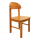 Vintage Scandinavian Rainer Daumiller chair in pine from the 70s