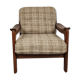 Fauteuil vintage en Afromosia années 70