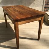 Table in solid oak, 50s