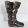 Vintage umbrella stand 1960 giant seven leagues boot in ceramic 60s 1