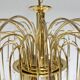 XL waterfall chandelier of Murano glass, 1970s