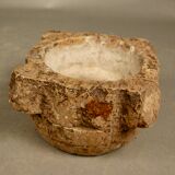 Burgundy stone mortar