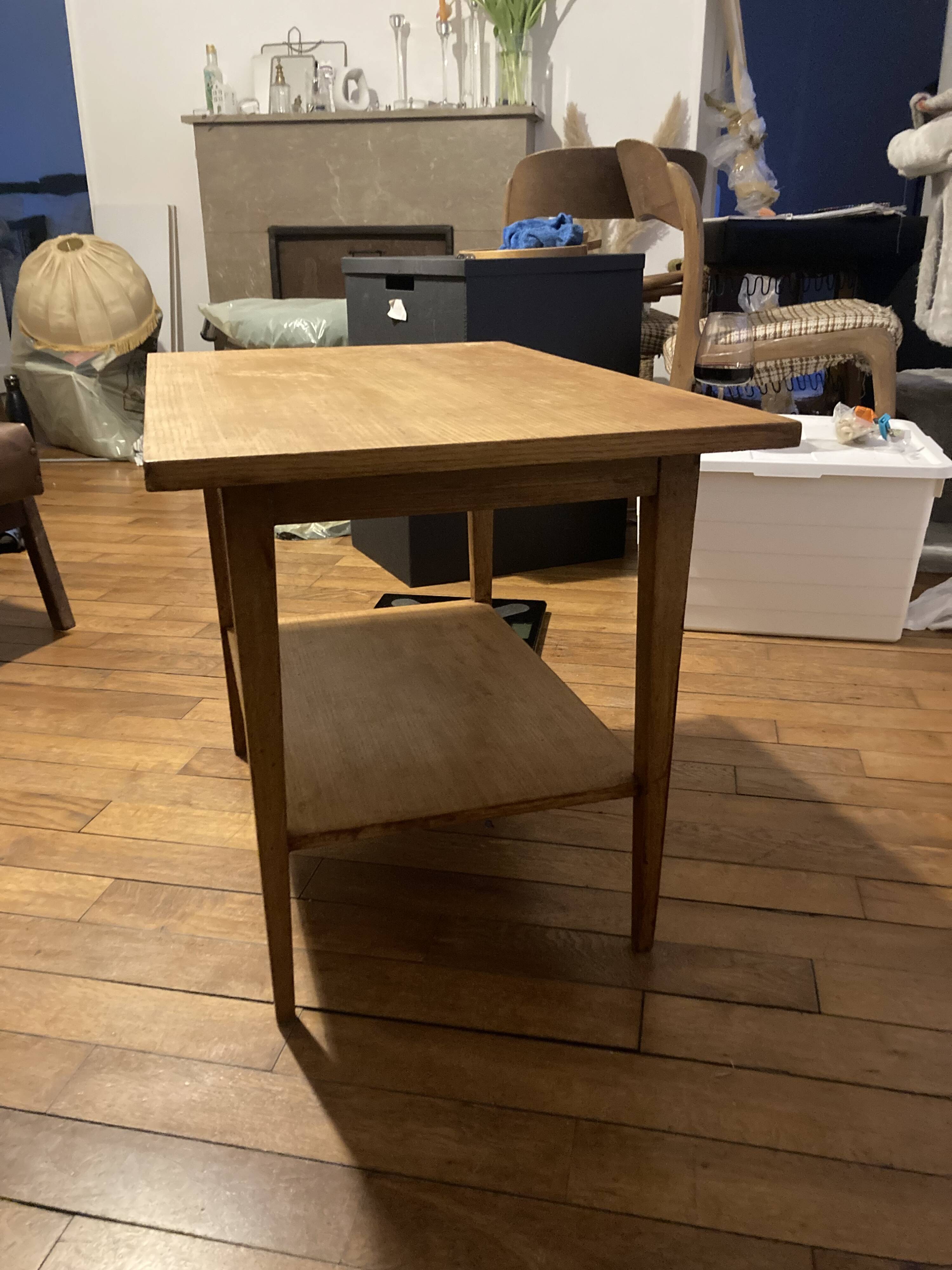 50s/60s wooden coffee table