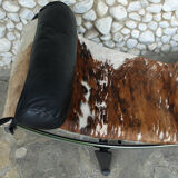 Lounge chair LC4 Cassina by Charlotte Perriand, Le Corbusier and Pierre Jeanneret Vintage 1960s