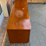 Atypical teak row from the 60s