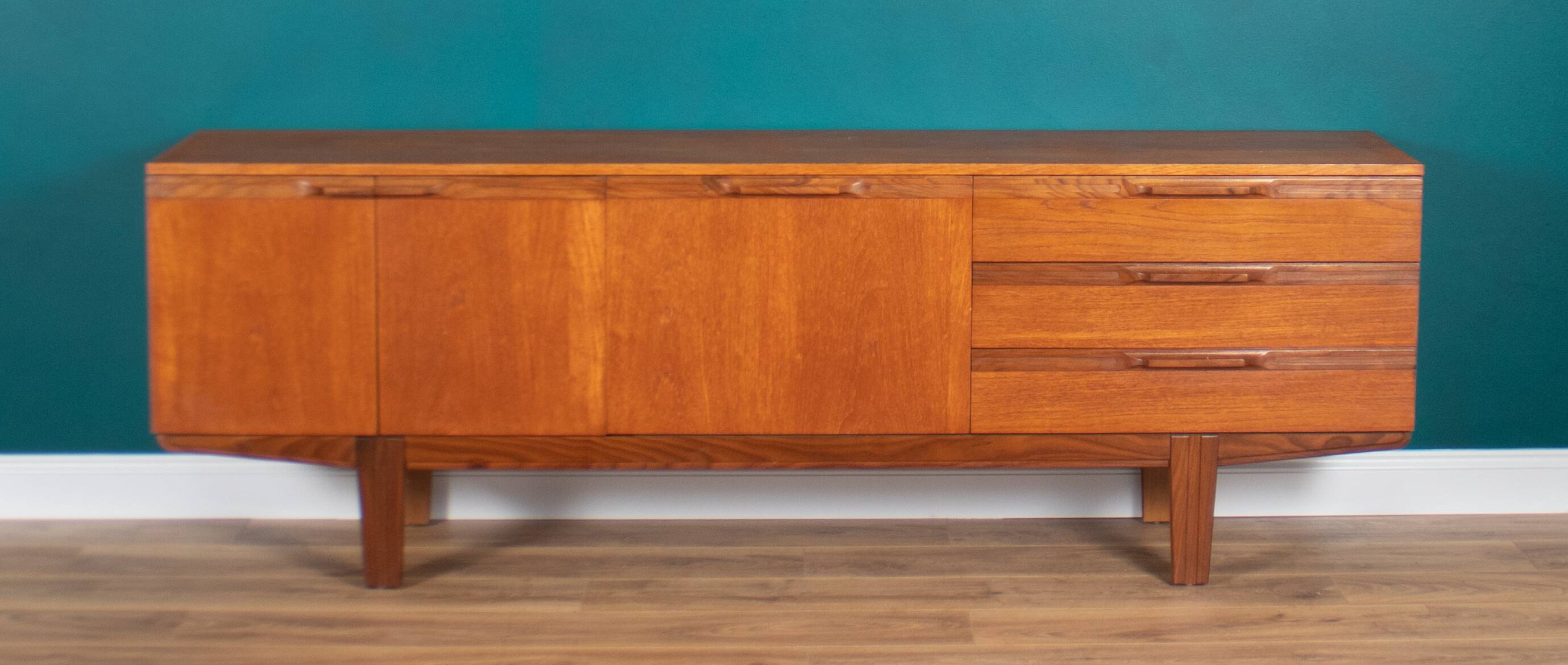 Retro Teak 1960s Beutility Midcentury Sideboard