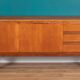 Retro Teak 1960s Beutility Midcentury Sideboard