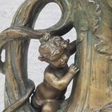 Art-nouveau sculpture signed " hyppolite moreau "