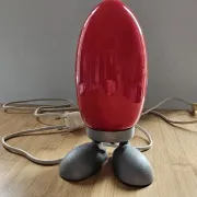 "Fjorton" red lamp by Tatsuo Konno for IKEA – Vintage 1990