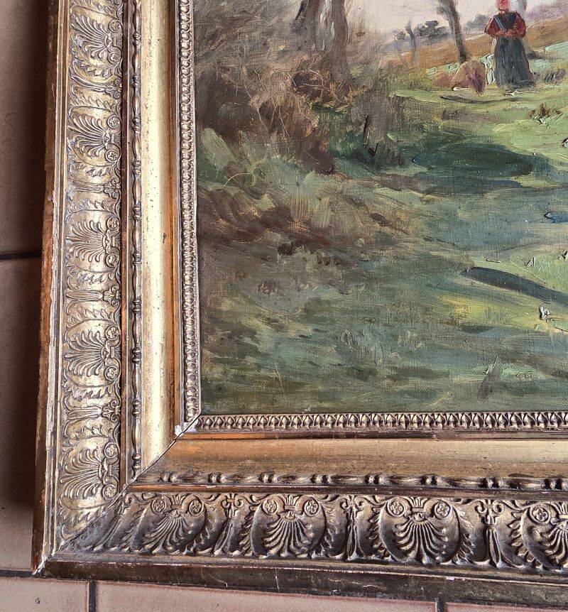 Oil on Canvas "Bocage"