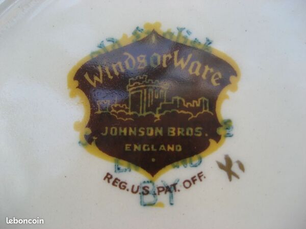 Set de 6 assiettes Johnson Brothers Windsor Ware