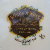 6 Johnson Brothers Windsor Ware plates