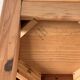 Paire de tabourets brésiliens en bois exotique