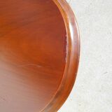 Violin-shaped pedestal table