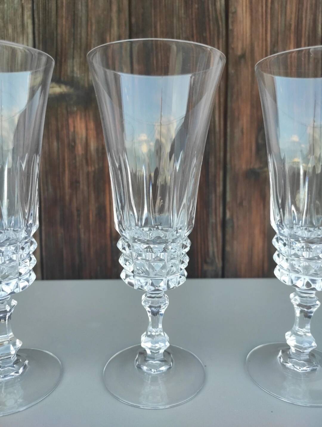 Crystal flutes