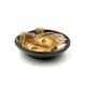Mid-century lion ceramic plate / vide poche, Italy 1970s