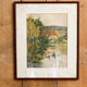Watercolour - Les lavandières, 1914