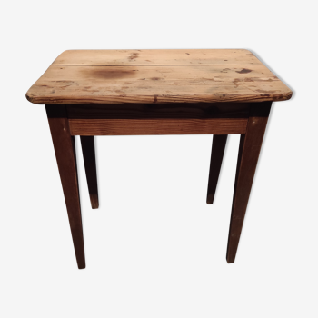 Farmhouse wooden table in fir and beech