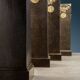Ancient neoclassical poplar columns, Italy, 18th century