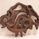 Ceramic wall piece by joop puntman