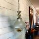 Italian Mazzega style Glass Hanging Lamp