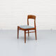 Set of 4 Henning Kjaernulf dining chairs