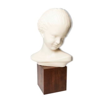 Girl head ceramics A.W. Isoppi 1930