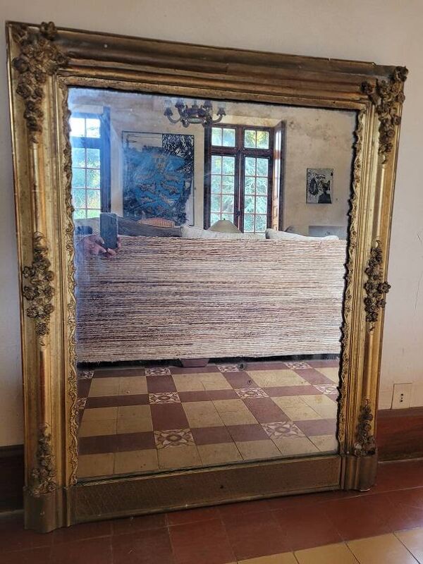 Miroir de cheminée