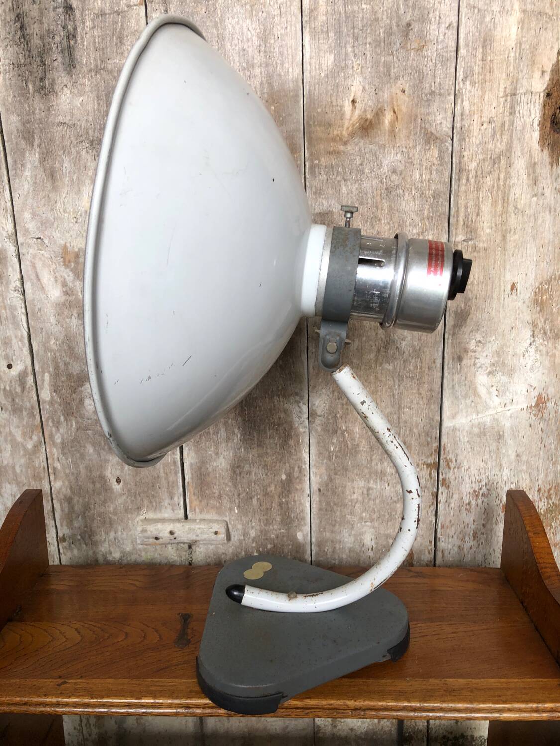 Old Super Thermolite Heating Lamp Metal & Aluminum
