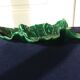 Artist's cup in the shape of a leaf in slip signed