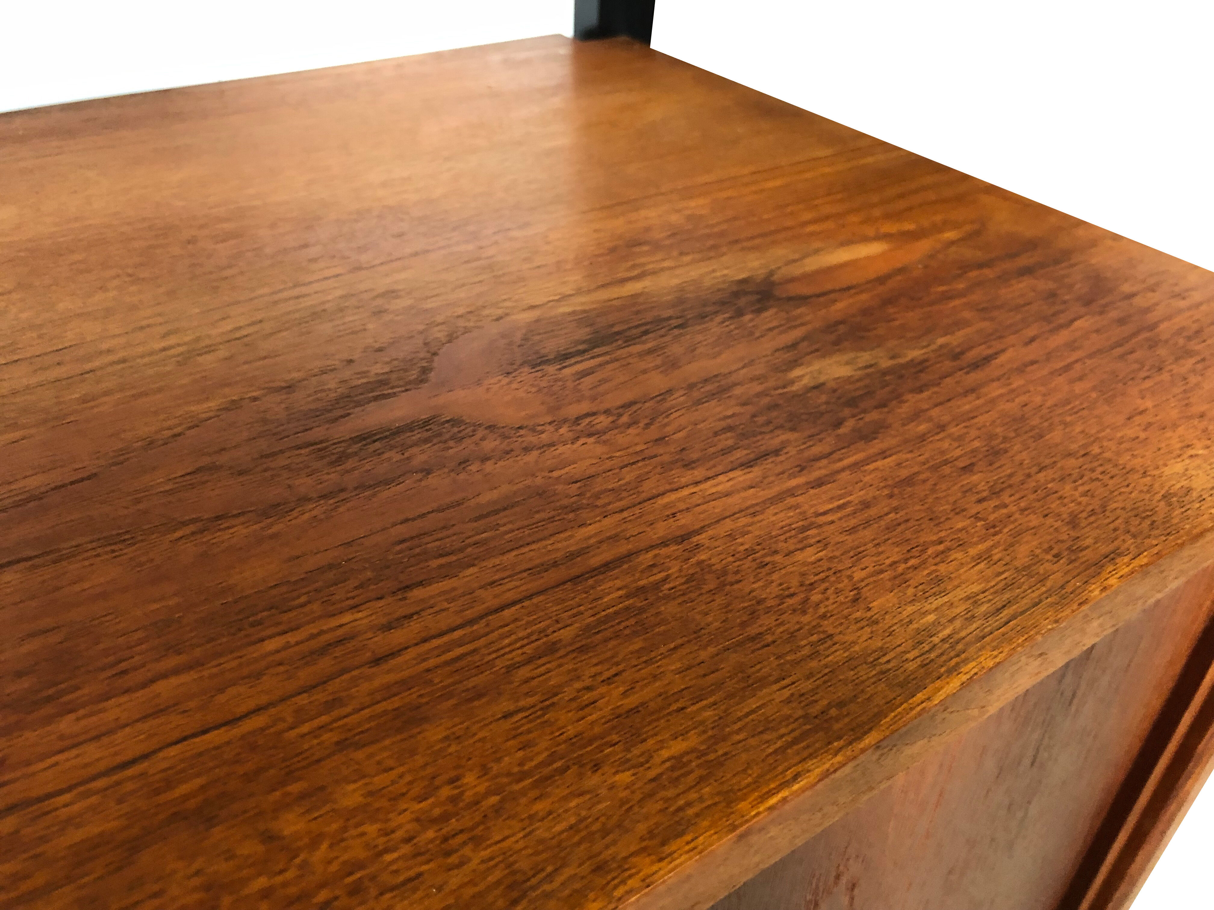 Vintage Poul Cadovius Royal System Wall Console