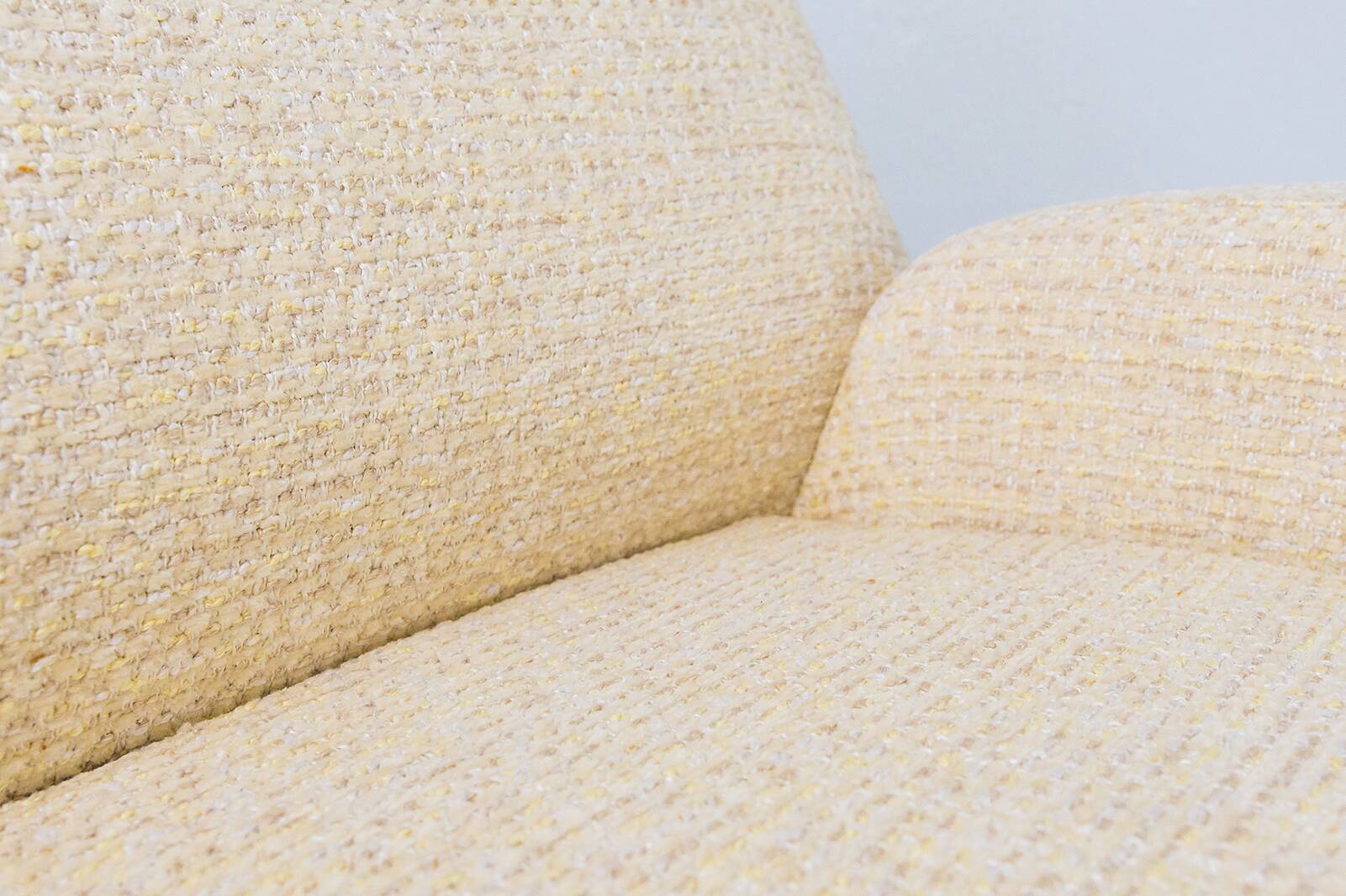 Vintage yellow Armchairs, Germany, 1970s, Set Of 2