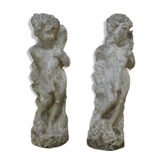 Statues de jardin en pierre reconstituée
