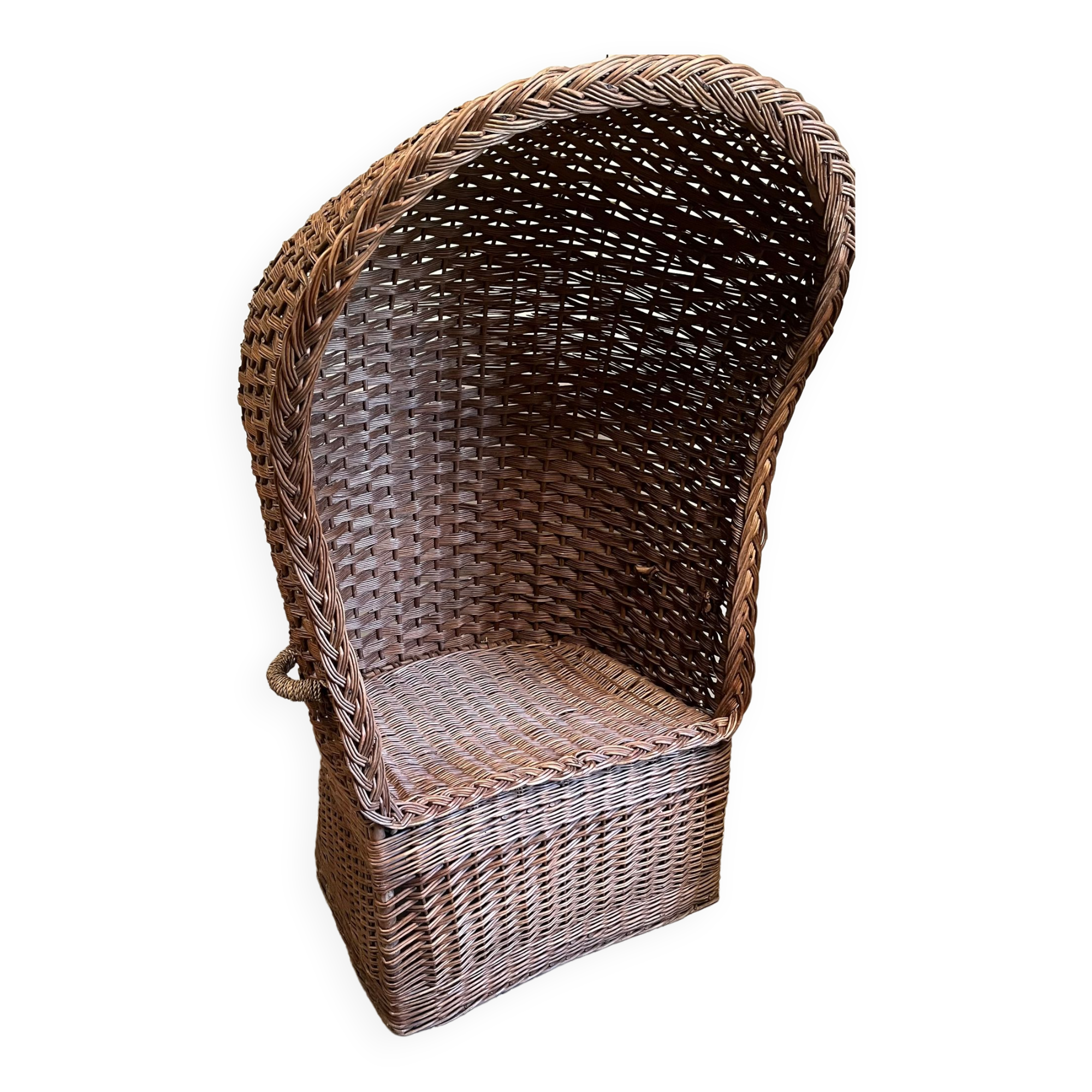 Rattan beach chair