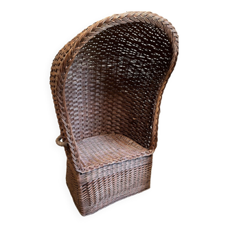 Rattan beach chair