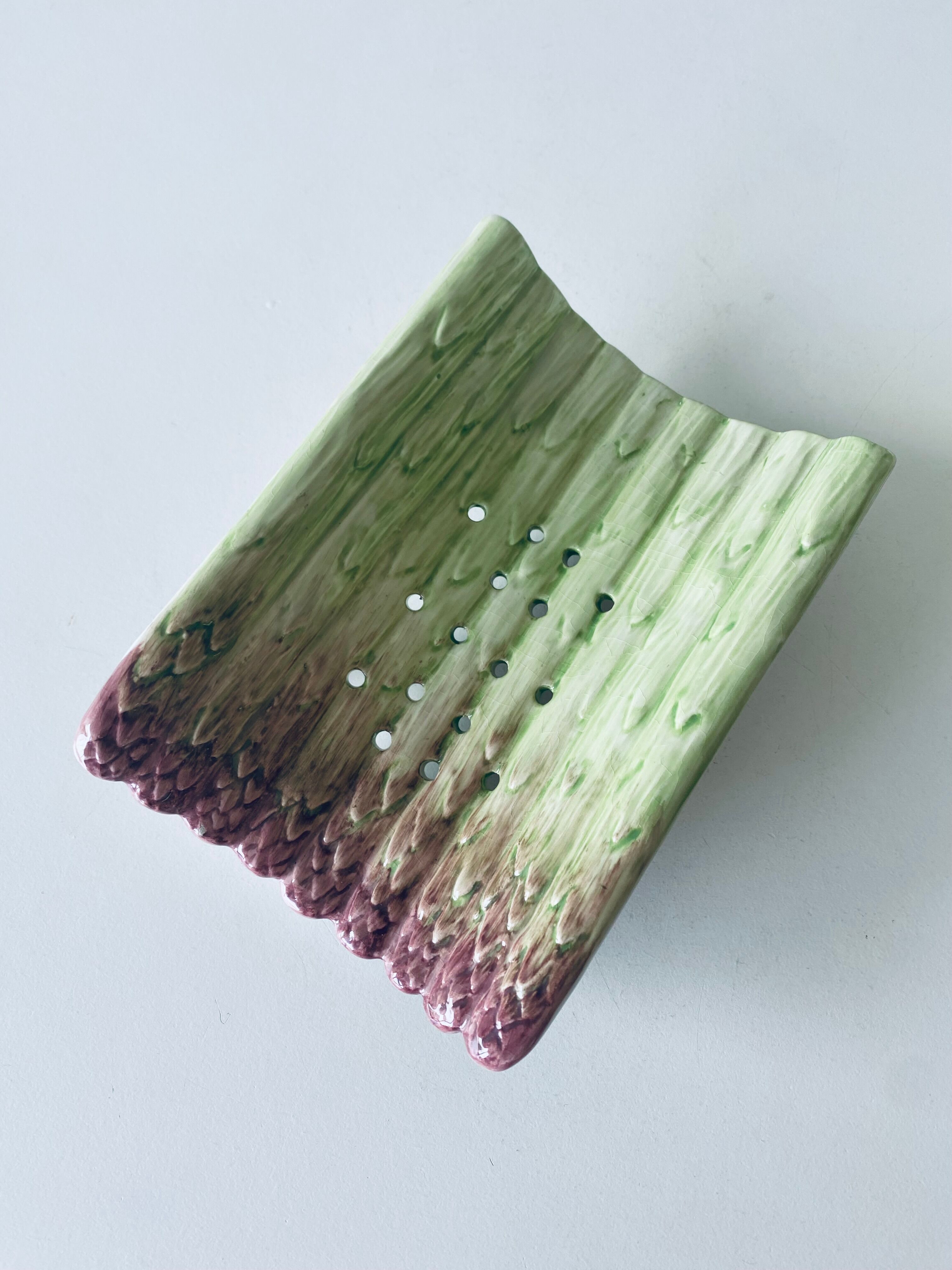 Service à asperges barbotine