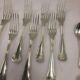 Christofle cutlery set in silver metal 36 pieces with its box