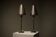 Impressive pair of table lamps by Lam Lee for Leeazanne, 1990s