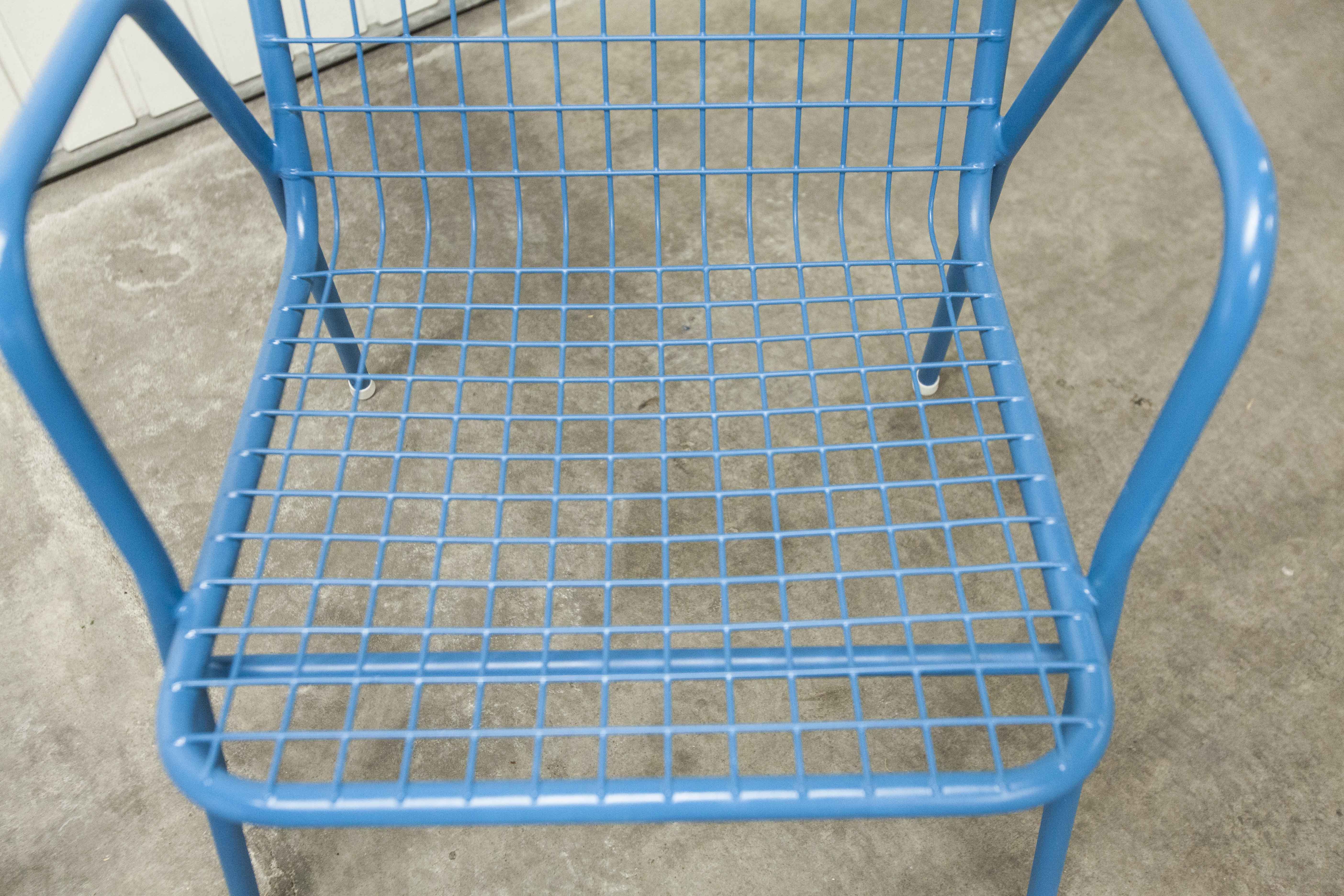 Pair Emu armchairs model rio restored 1960