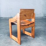 Set of Scandinavian Pine Side Chairs, Sweden, 1960s