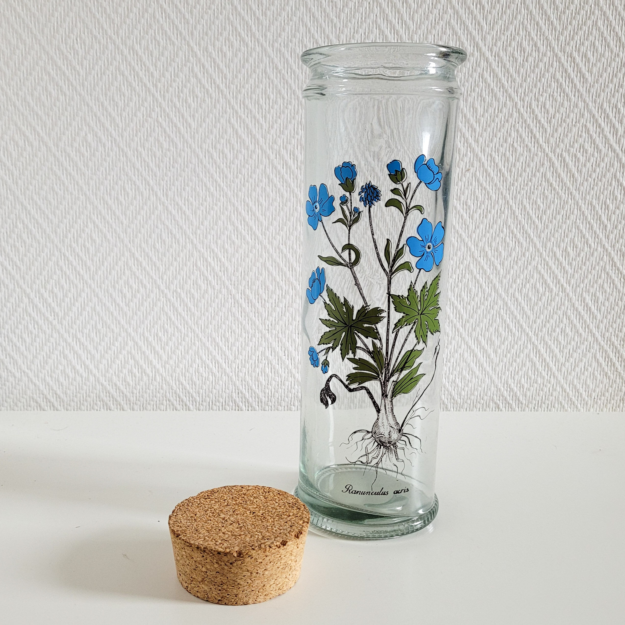 Batch of herbalism jars