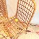 Vintage rattan chair pair "Alice"