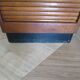 Burwood oak curtain file cabinet, 1960s