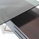 Bureau d'angle exécutif Abbondinterni en acajou et verre, Italie, 1970