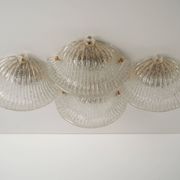 Wall lamp, Murano glass, Italian design, 1970s, manufacture: Italy