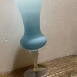 Blue opaline vase