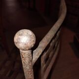 Pair of wrought iron chairs