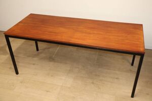 Table en teck et métal - danemark