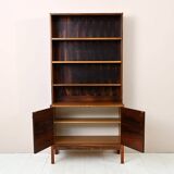 Scandinavian rosewood bookcase