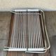 Old folding metal chrome back